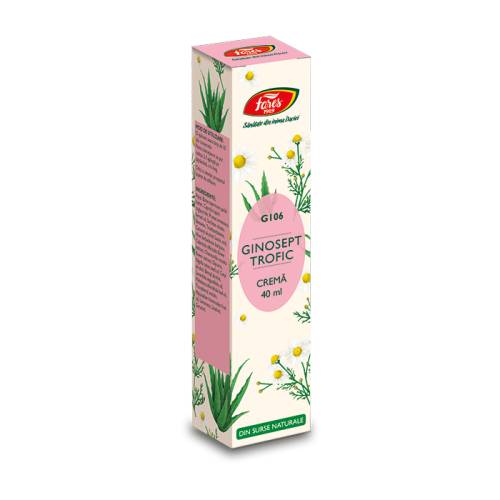 GINOSEPT TROFIC, G106, crema uscaciune vaginala, 40 ml - Fares