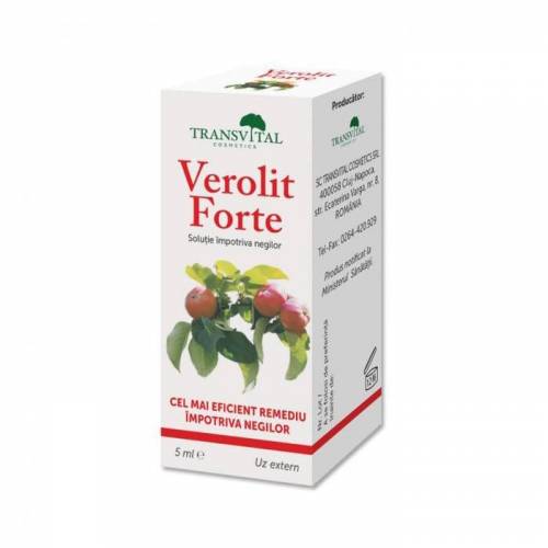 Verolit forte Solutie impotriva negilor, 5ml