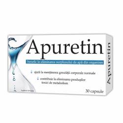 Apuretin, 30 capsule, retentie de apa