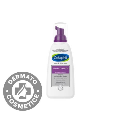 Spuma de curatare pentru fata Pro SpotControl, 235ml, Cetaphil