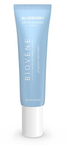 Ser pentru buze Tratament Boost Hydrating cu 1% Acid Hialuronic si Afine, 10ml, Biovene