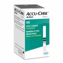 Roche Teste glicemie Accu-Chek Active, 50 bucati