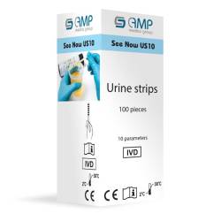 Test rapid din urină 10 parametri (100 de benzi)