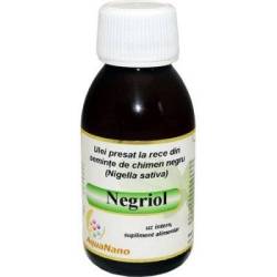 Negriol - Ulei din seminte de chimen negru, presat la rece, 200ml - AGHORAS - AQUANANO