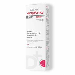 Crema anticuperozica hidratanta SPF 10 Derma+, 50 ml, Gerovital
