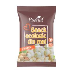 Snack bio din mei cu arahide, fara gluten, 75g Pronat