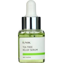 IUNIK Tea Tree Relief Ser de fata calmant si hidratant 15ml