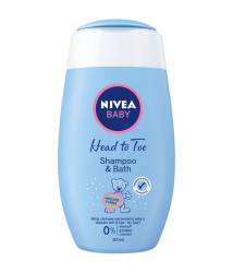 NIVEA Baby sampon-spuma baie 200ml 80552