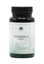 Vitamina A 5000UI, 120 capsule, G&G