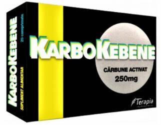 KarboKebene 250mg - 20 Comprimate Terapia