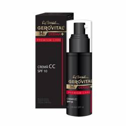Crema CC SPF 10 H3 Derma+ Premium Care, 30 ml, Gerovital
