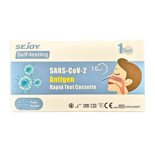 Test rapid antigen COVID 19, SEJOY, nazofaringian, 1 test/ cutie