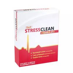 Stressclean Complex - 30 Comprimate, Sun Wave