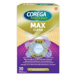 Tablete Efervescente Corega Max Clean - 30 Tablete, GSK