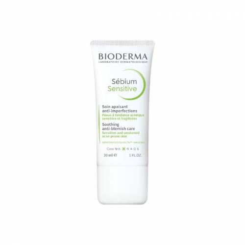 Fluid calmant si hidratant Sebium Sensitive, 30 ml, Bioderma