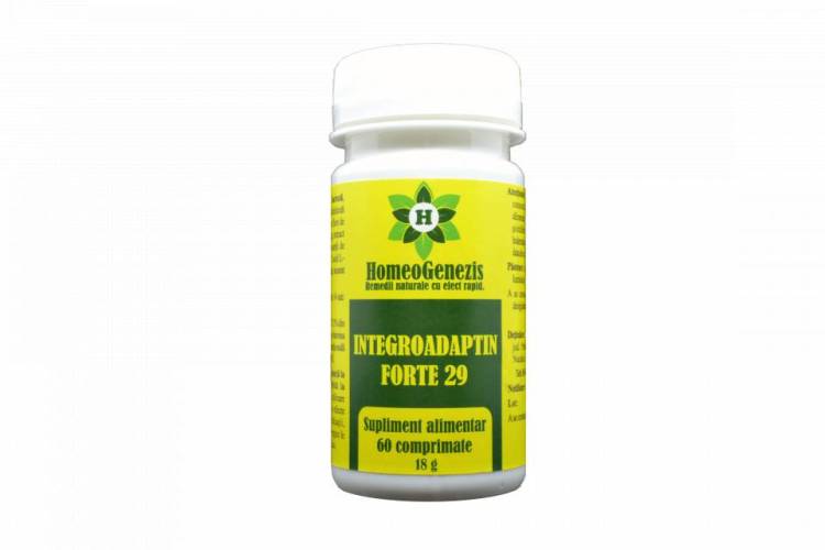 Integroadaptin Forte 29, 60cpr Homeogenezis