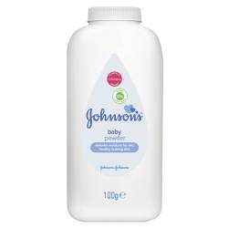 Pudra de talc sterilizata, 100 g, Johnson&Johnson