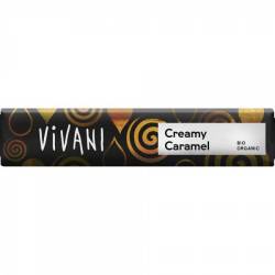 Baton de ciocolata cu caramel cremos, eco-bio, 40g - Vivani
