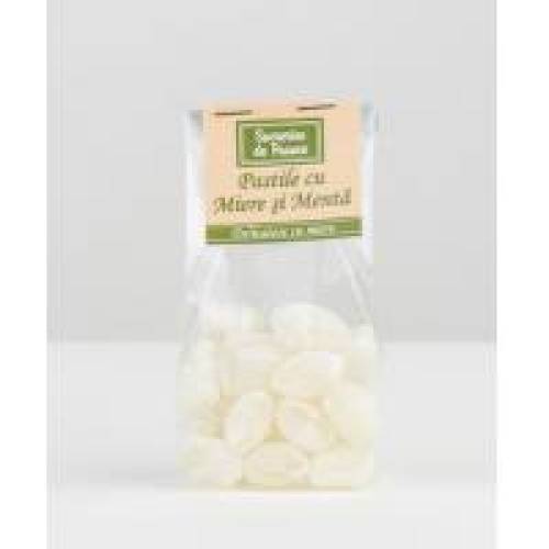 Pernite cu miere si menta 100gr SUCRERIES DE FRANCE