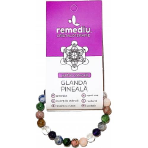 Glanda pineala bratara din cristale 1buc REMEDIU
