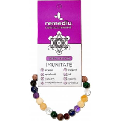 Imunitate bratara din cristale 1buc REMEDIU