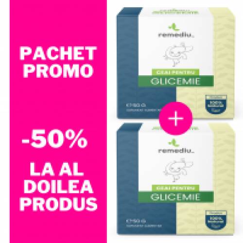 Pachet 2 ceaiuri pentru diabet -50% la al doilea produs 100gr REMEDIU