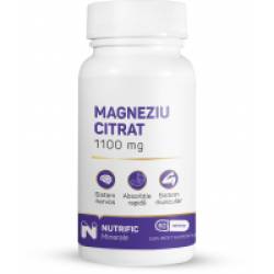 Magneziu citrat 1100mg 60tbl NUTRIFIC