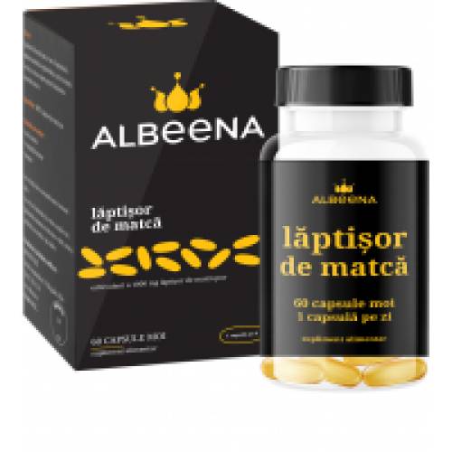 Laptisor de matca capsule moi 60cps ALBEENA