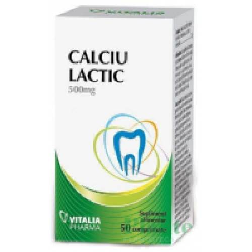 Calciu lactic  50cpr VITALIA