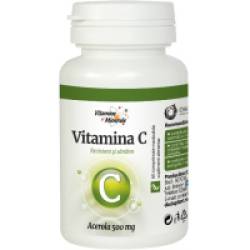 Vitamina c cu acerola 60cpr DACIA PLANT