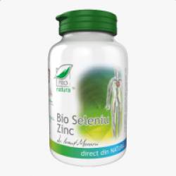 Bio seleniu zinc  60cps PRO NATURA