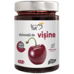 Dulceata de visine fara zahar 360gr BUN DE TOT
