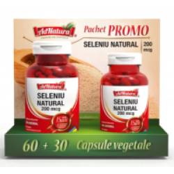Seleniu natural (promo) 60+30cps ADNATURA