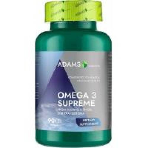 Omega 3 supreme 1000mg 90cps ADAMS SUPPLEMENTS