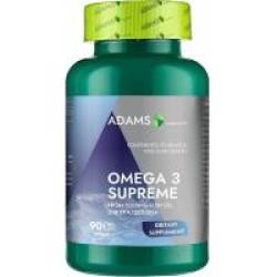 Omega 3 supreme 1000mg 90cps ADAMS SUPPLEMENTS