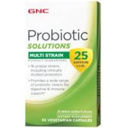 Probiotic solutions multi strain 25mil.  30cps GNC