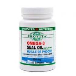 Omega 3 ulei de foca 500mg 120cps PROVITA
