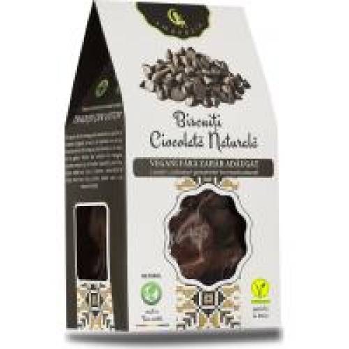 Biscuiti vegani cu ciocolata si visine-fara zahar 130gr AMBROZIA