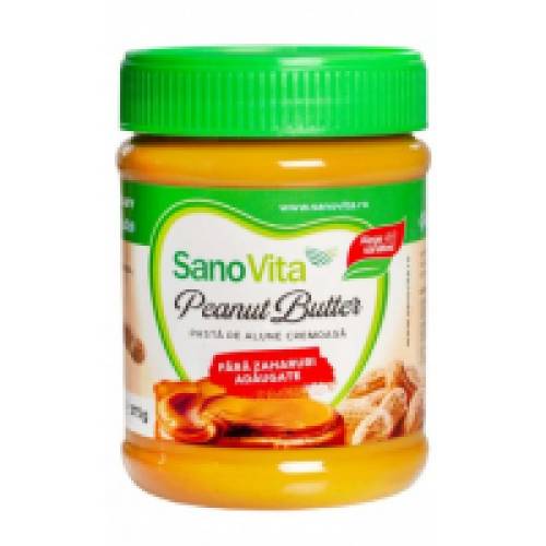 Pasta de alune cremoasa fara zahar  375gr SANO VITA