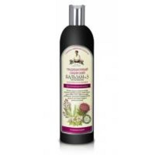 Balsam siberian impotriva caderii parului cu extract de propolis de brusture 550ml BUNICA AGAFIA