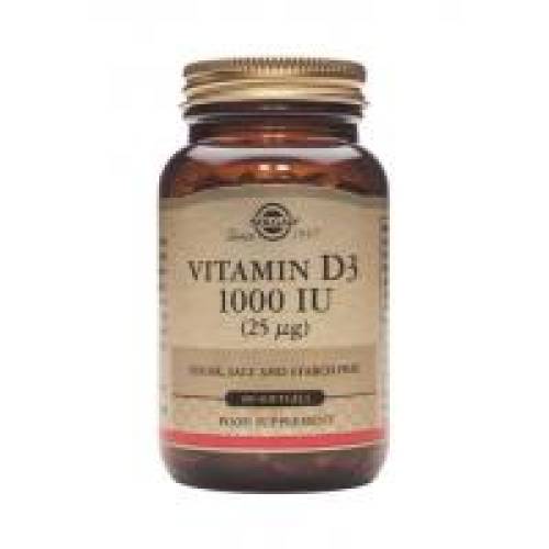 Vitamina d3 1000 iu 100cps SOLGAR