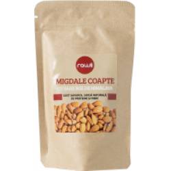 Migdale coapte cu sare roz de himalaya  125gr RAWLI
