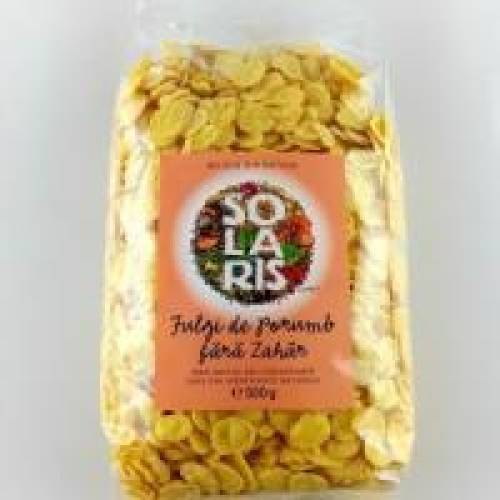 Fulgi de porumb fara zahar 500gr SOLARIS