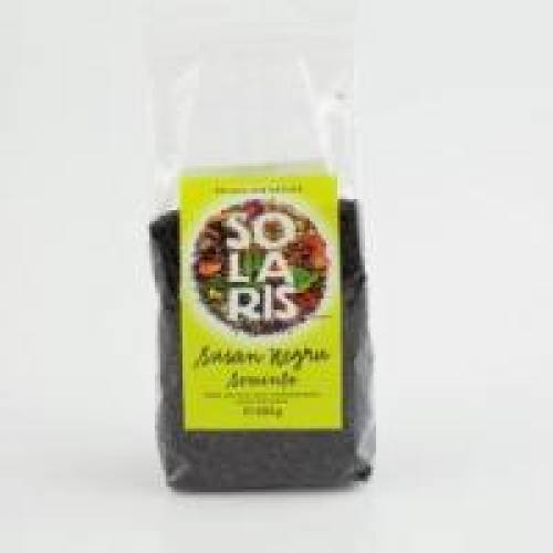 Condiment din seminte de susan negru  150gr SOLARIS