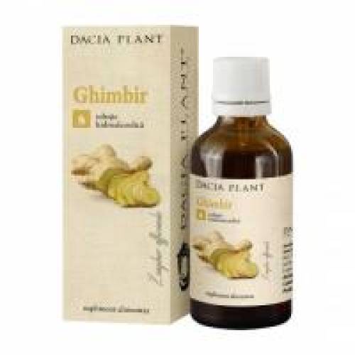 Tinctura de ghimbir 50ml DACIA PLANT