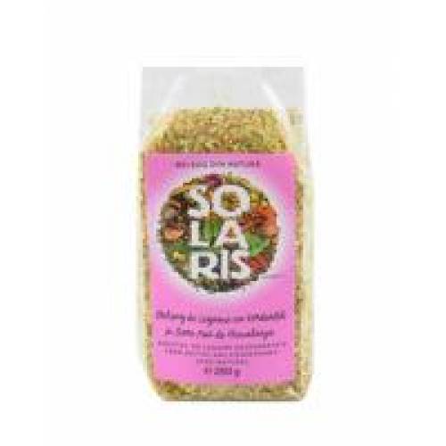 Condiment belsug de legume cu verdeata si sare roz de himalaya  250gr SOLARIS