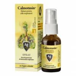 Calmotusin balsam spray cu argint coloidal-fara alcool 20ml DACIA PLANT