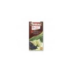 Ciocolata alba cu alge si sare de mare 75gr TORRAS