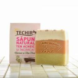 Sapun ten acneic si incarcat 120gr TECHIR