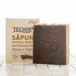 Sapun scrub anticelulitic  120gr TECHIR